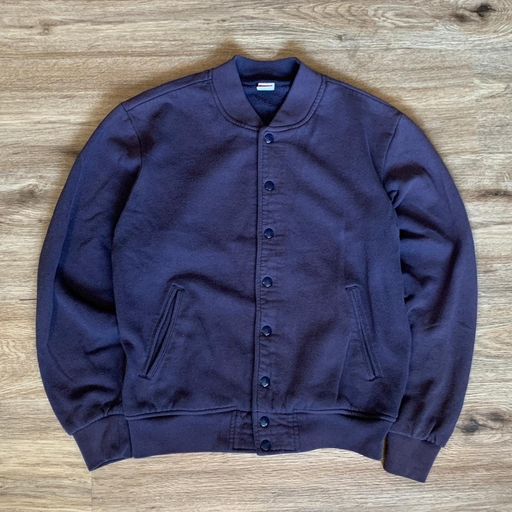RARE Vintage American Apparel  Varsity Jacket F499 In Navy - Size Small Mens